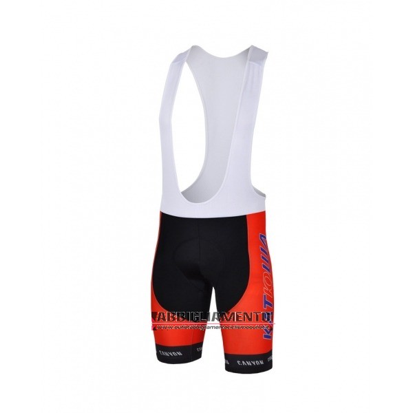 Abbigliamento Katusha 2018 Manica Corta e Pantaloncino Con Bretelle Rosso Bianco - Clicca l'immagine per chiudere